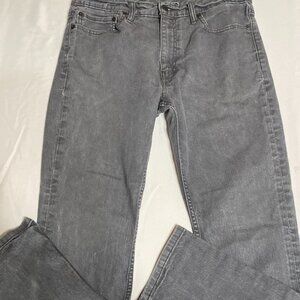 Levi's 511 Slim Fit 36x32 Gray Men's Jeans